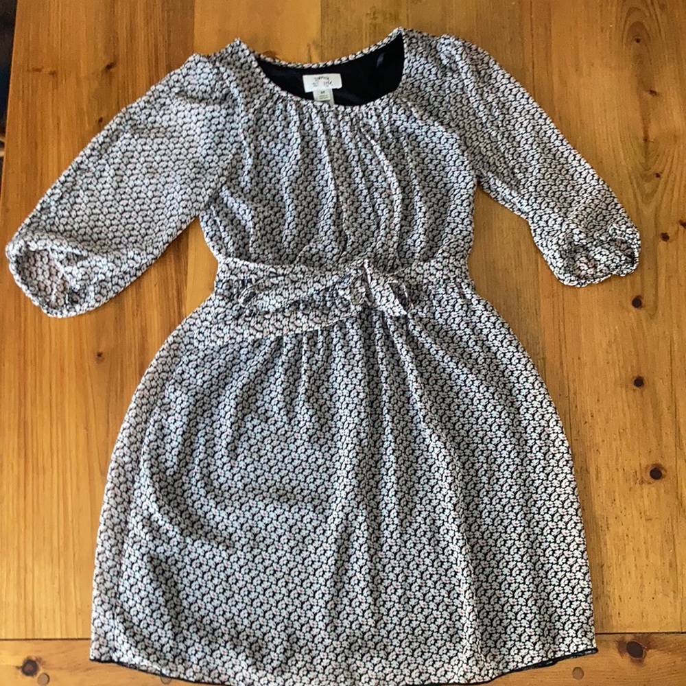 3/4 sleeve size medium flower dress
